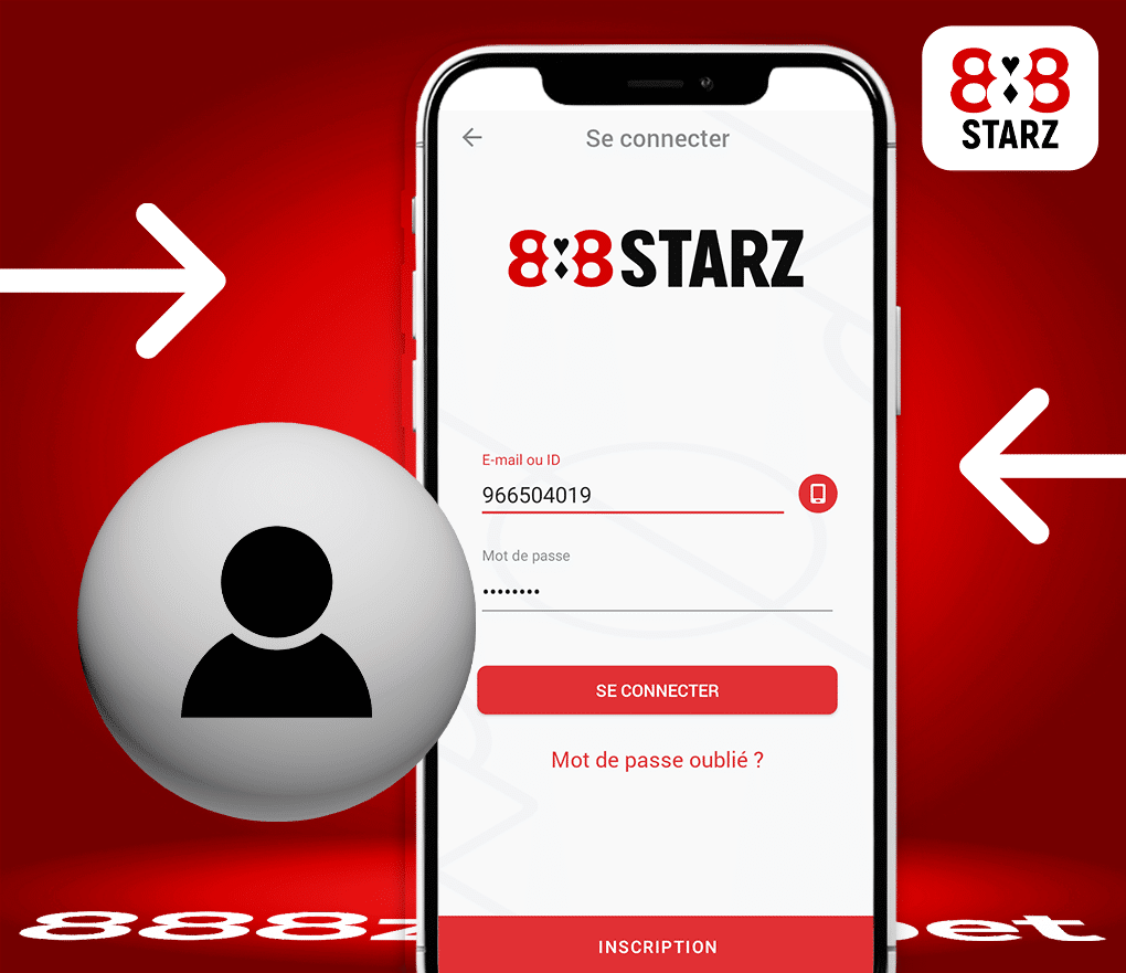 Comment se connecter à l'application 888starz