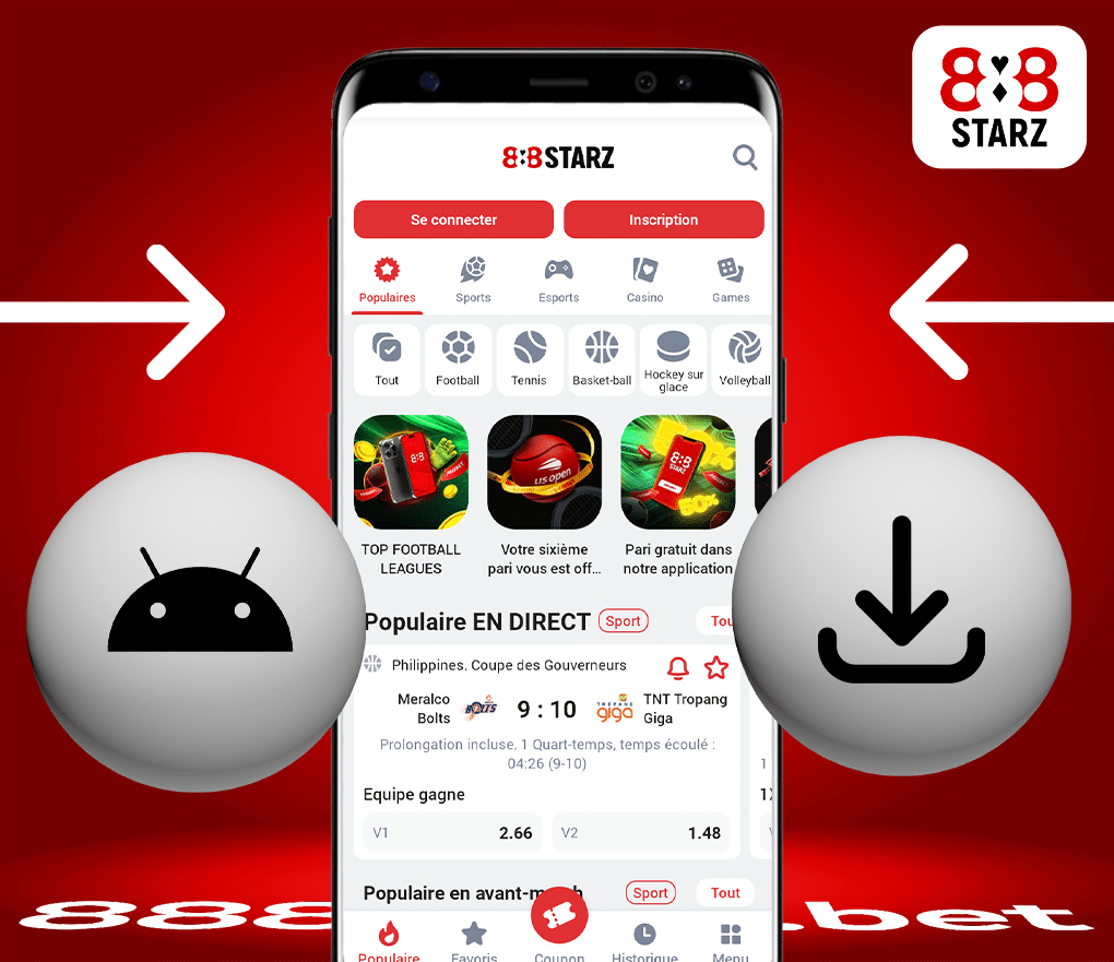 Comment télécharger 888starz pour Android