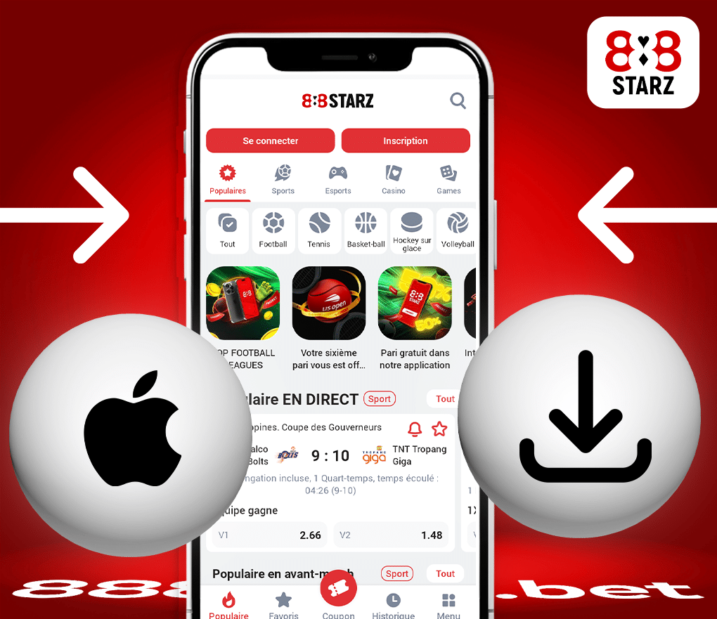 Comment télécharger 888starz pour iOS