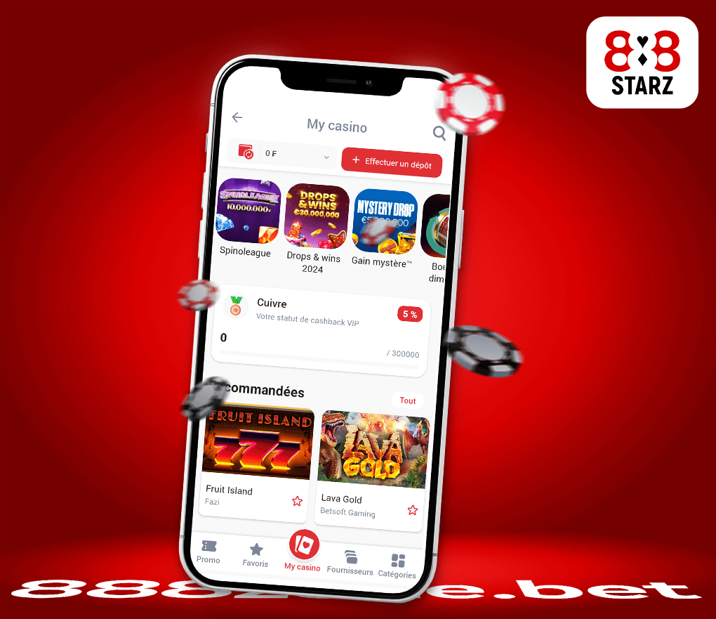 Application de casino en ligne