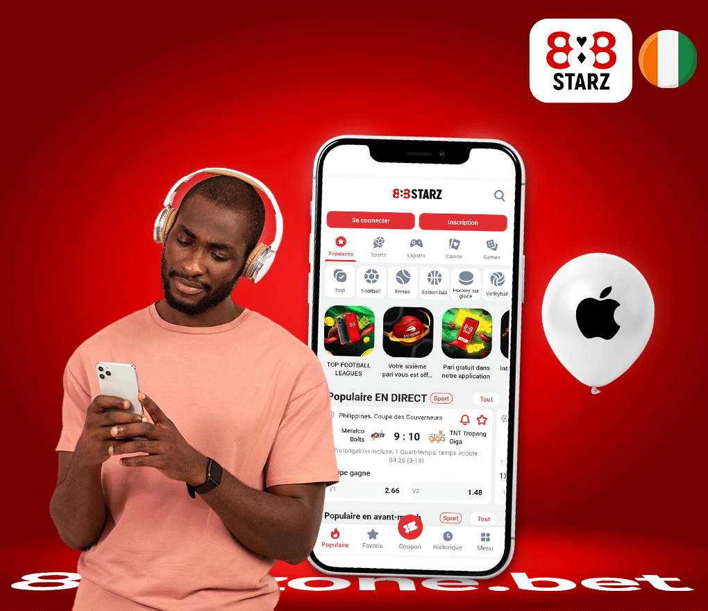 Comment télécharger l'App 888starz pour iphone ?