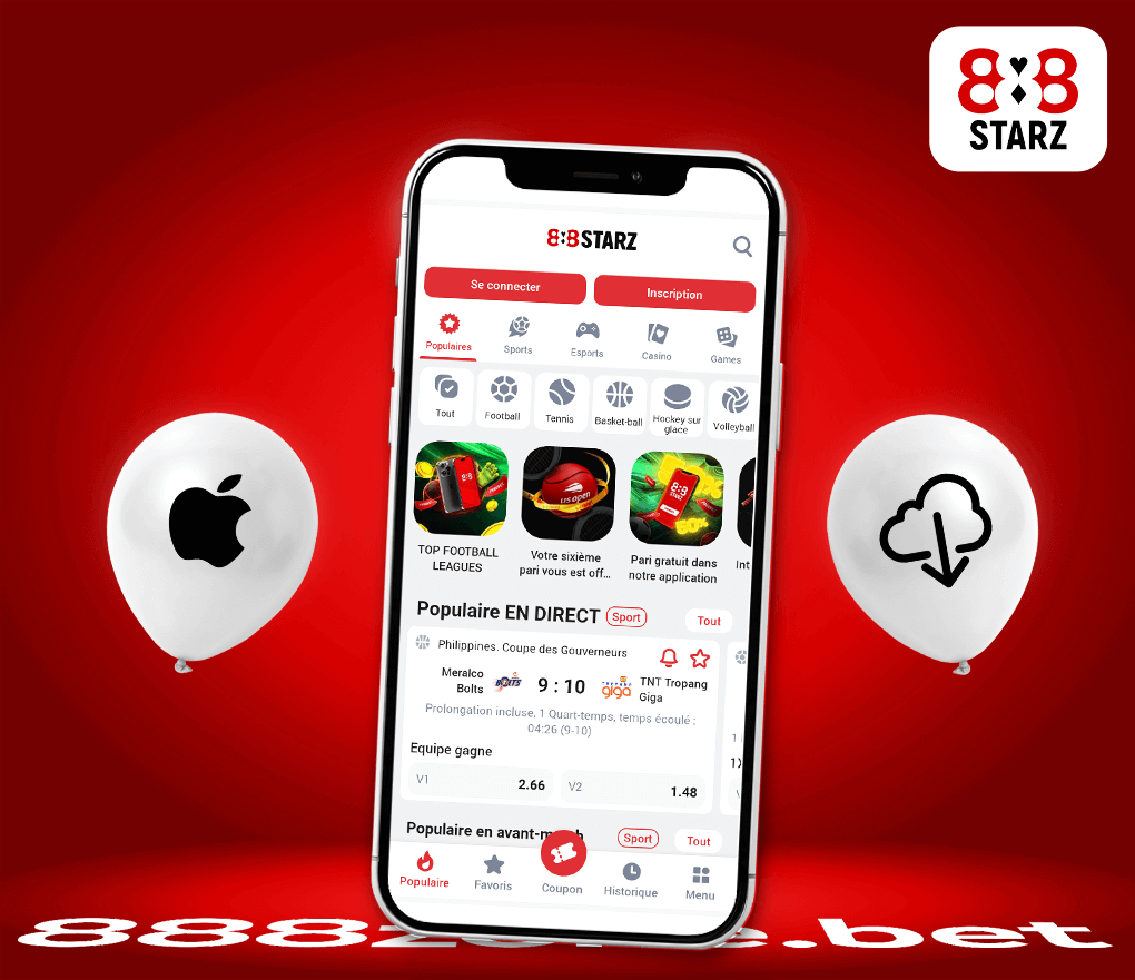 Comment télécharger l’application 888starz app sur votre iPhone